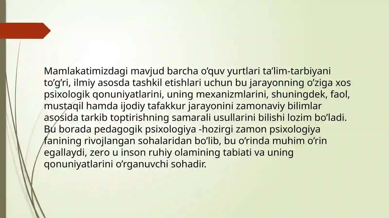 RIVOJLANISH PSIXALOGIYASI 3