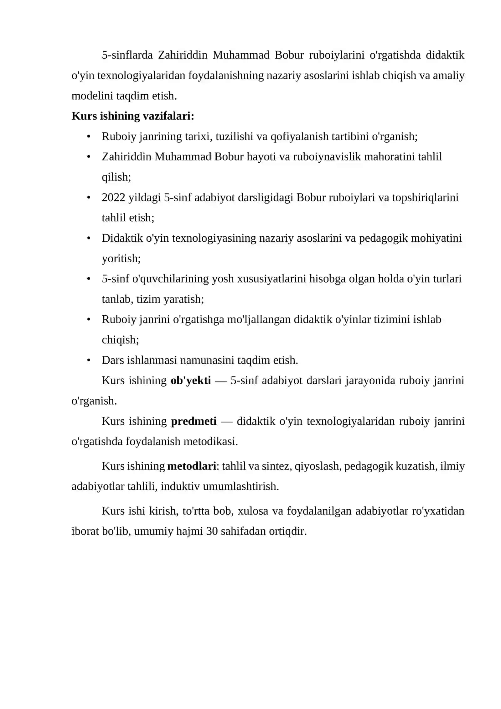 5-sinflarda ruboiy janrini didaktik o'yin texnologiyalaridan foydalanib o'rganish 3