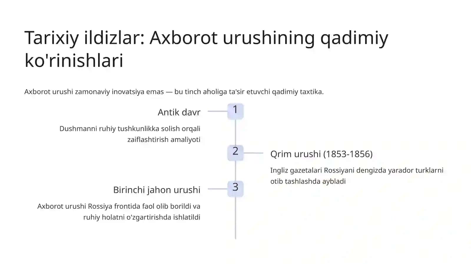 Axborot urushlarining mohiyati shakllanishi va uning siyosiy omillari 3