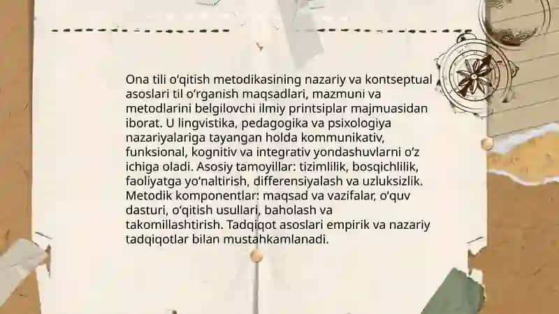 Ona tili oʻqitish metodikasining ilmiy asoslari 3
