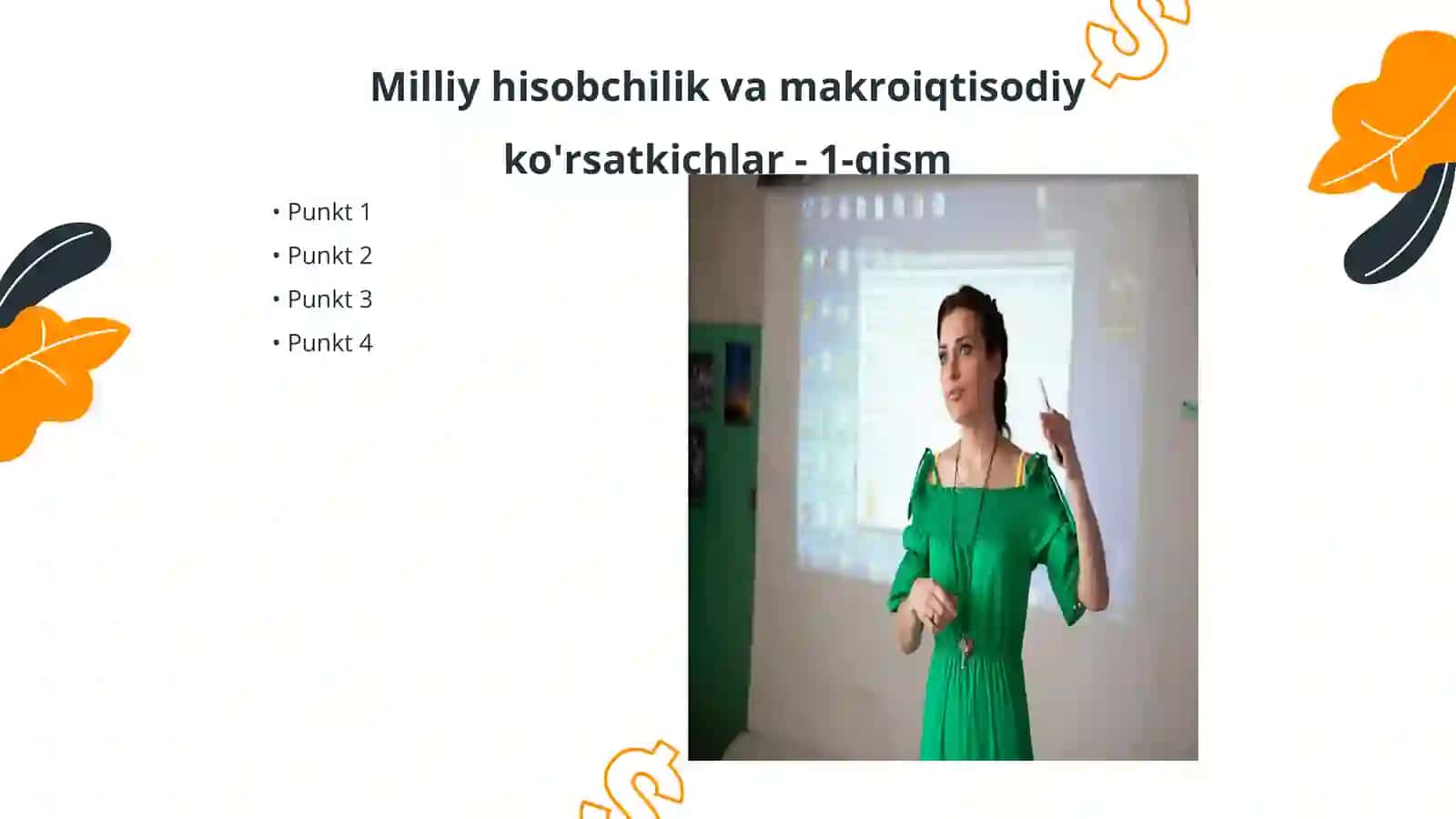 Milliy hisobchilik va makroiqtisodiy ko'rsatkichlar 3