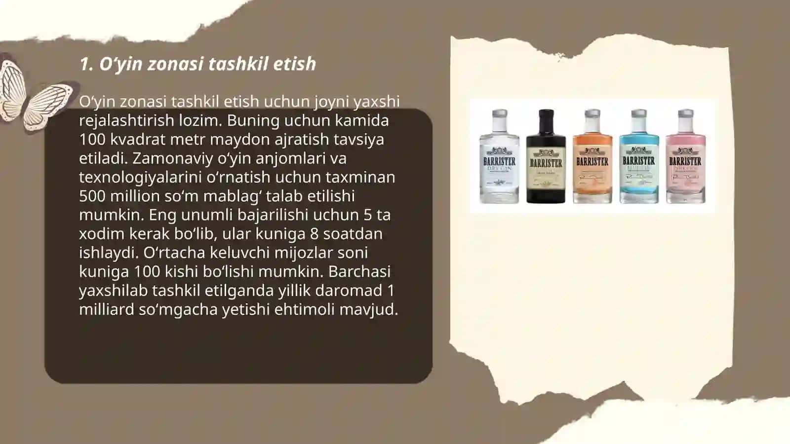 Oʻyin zonasi tashkil etish 3
