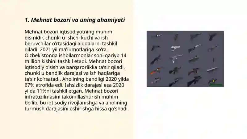 Mehnat bozori va korxonalarda mehnat resurslaridan foydalanish 3