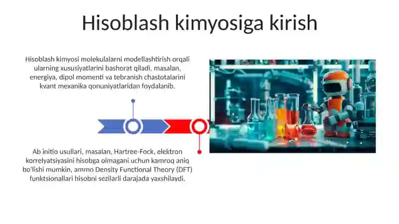 Kimyoni kompyuterda modellashtirish faniga kirish 3