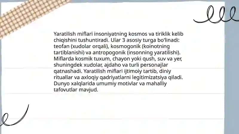 Dunyo xalqlari miflari 3