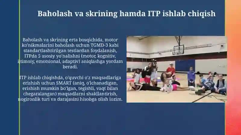 Adaptiv jismoniy tarbiya jarayonida shahsni tayorlash 3
