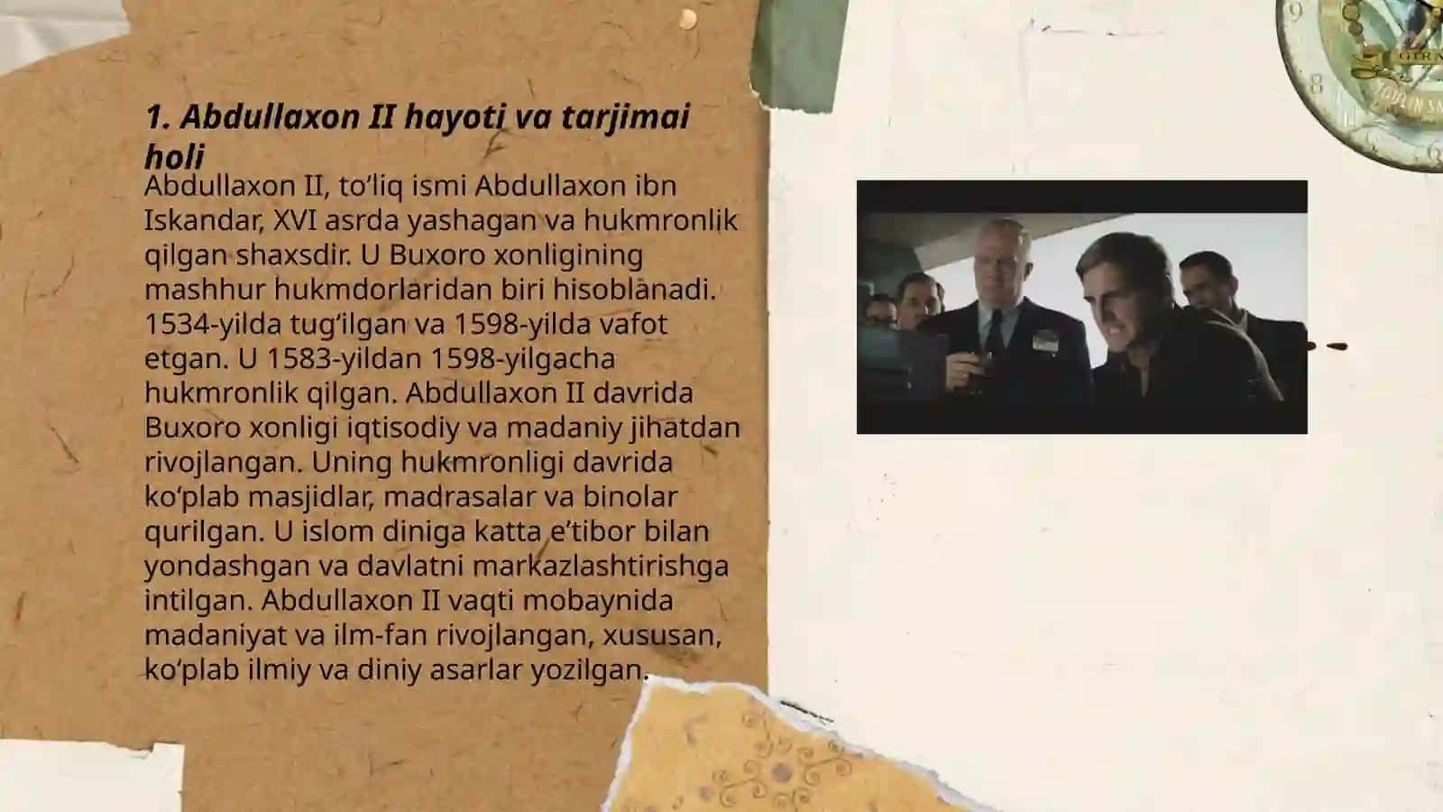 Abdullaxon II va uning davlat boshqaruvidagi faoliyati 3