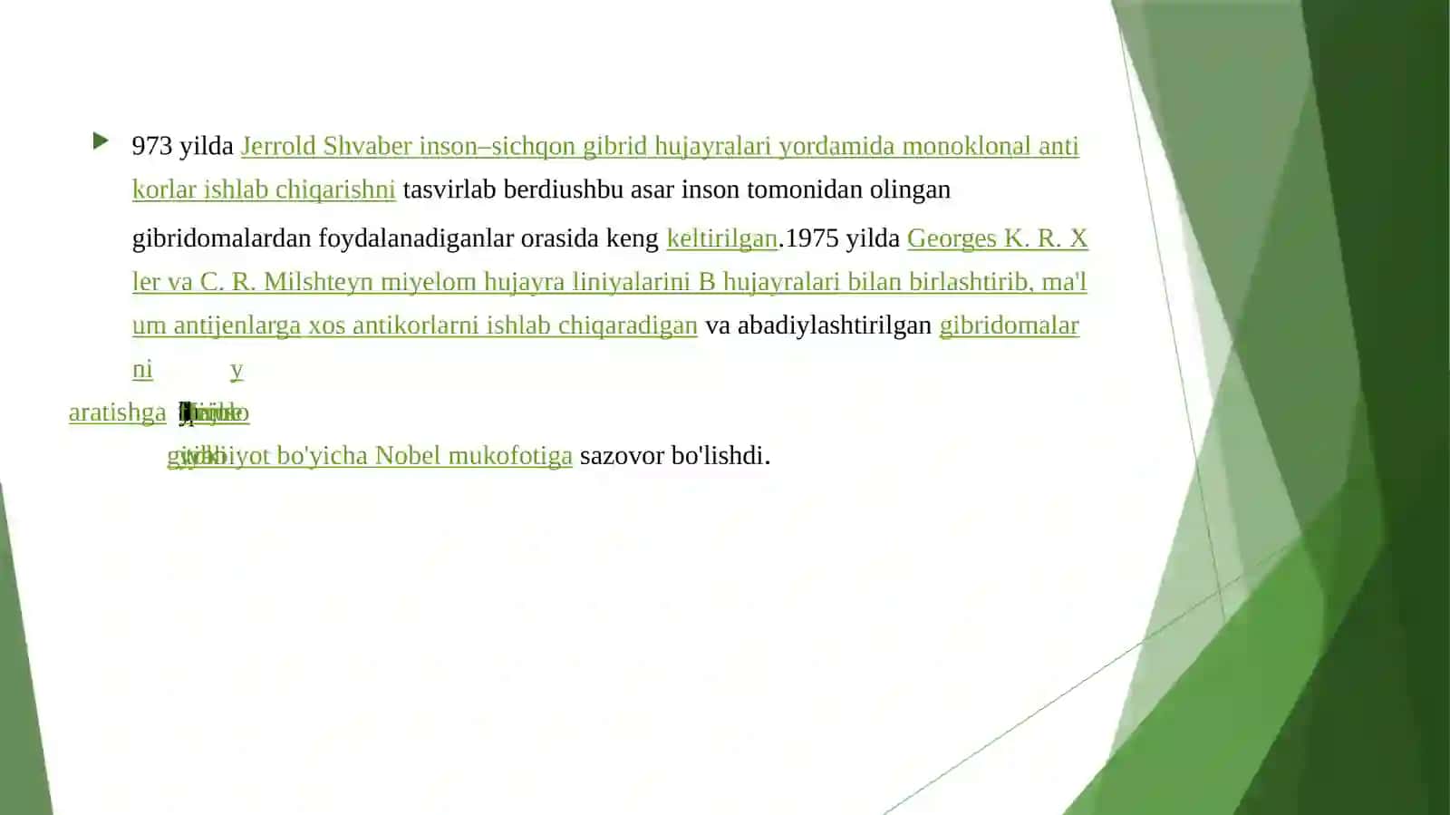 MONOKLONAL ANTITELALAR OLISH. Biotexnologiya 3