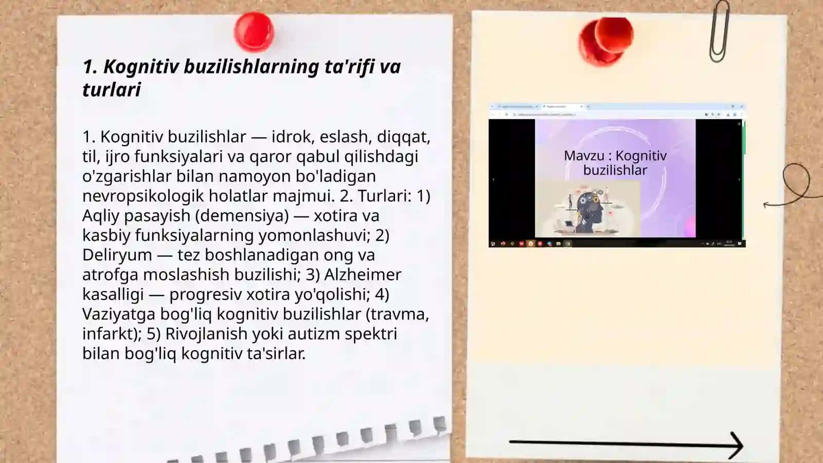 Kognetiv buzilishlar 3
