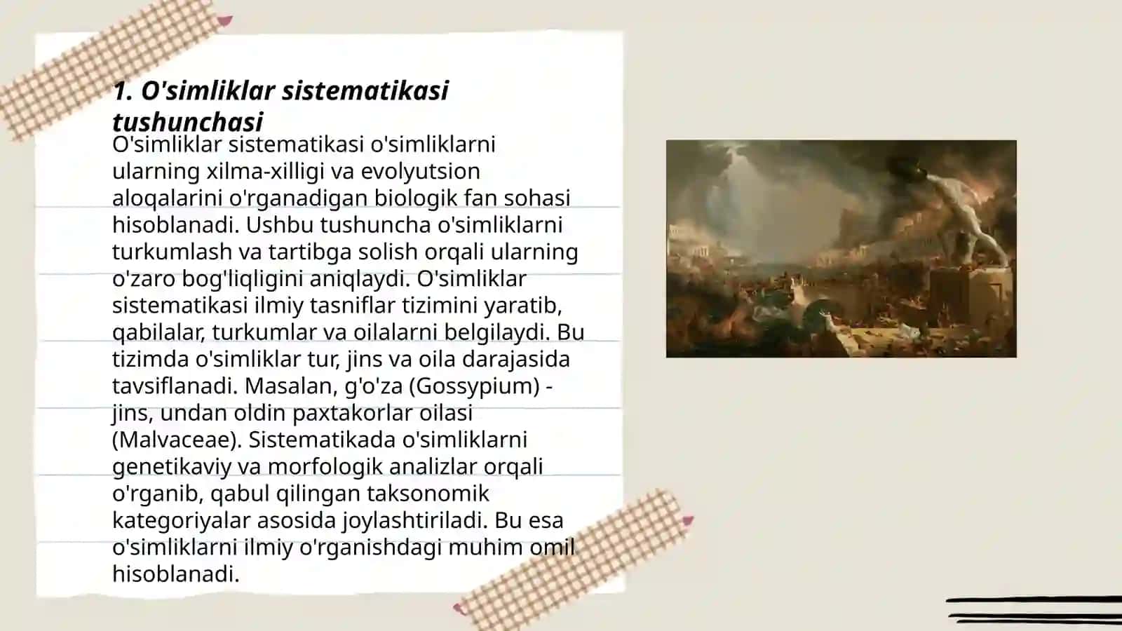 O'simliklar sistematkasining shakillanish va rivojlanish tarixi 3