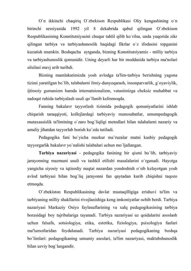 TARBIYA - HAYOT-MAMOT MASALASI 3