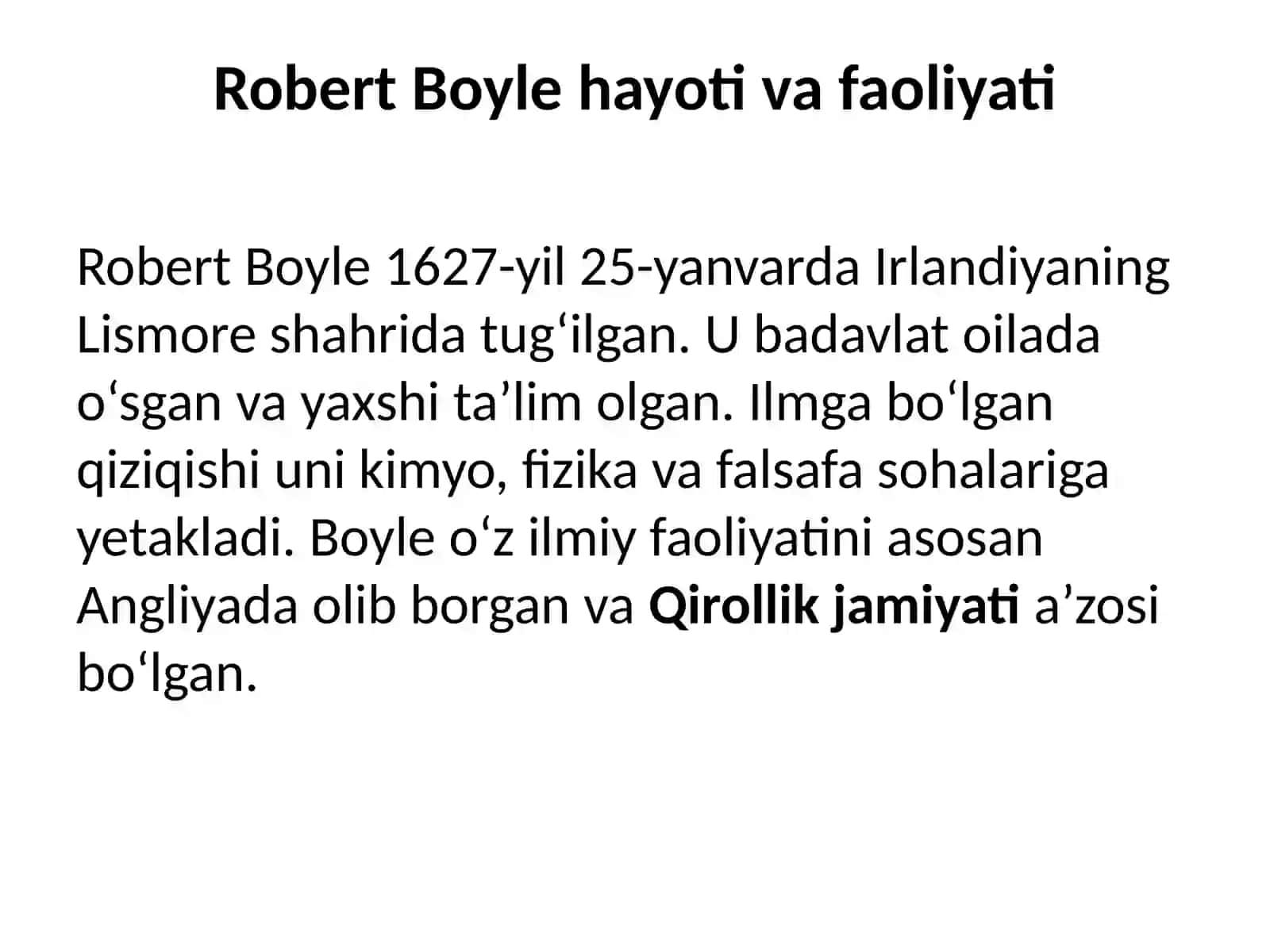 Robert Boyle (Angliya) – Zamonaviy kimyoning asoschilaridan biri 3