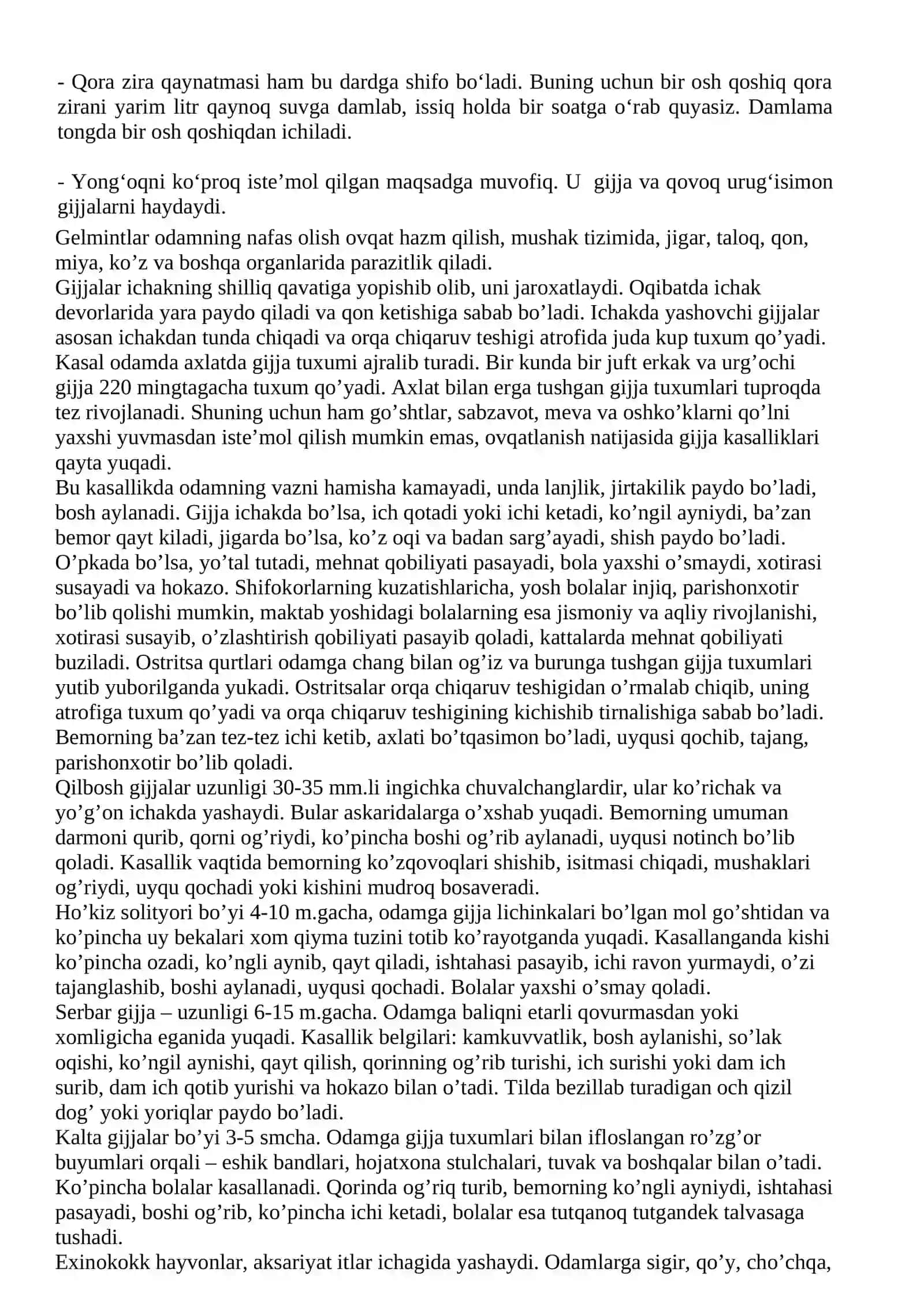 GIJJA VA UNI DAVOLASH USULLARI 3