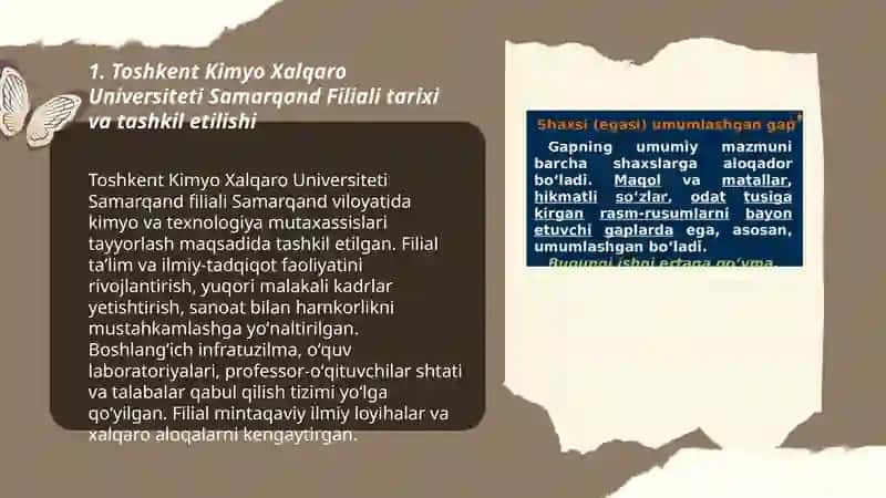 Toshkent Kimyo Xalqaro Universiteti Samarqand Filiali 3