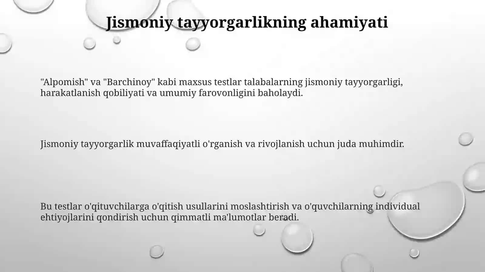 "Alpomish" va "Barchinoy" maxsustestlari 3