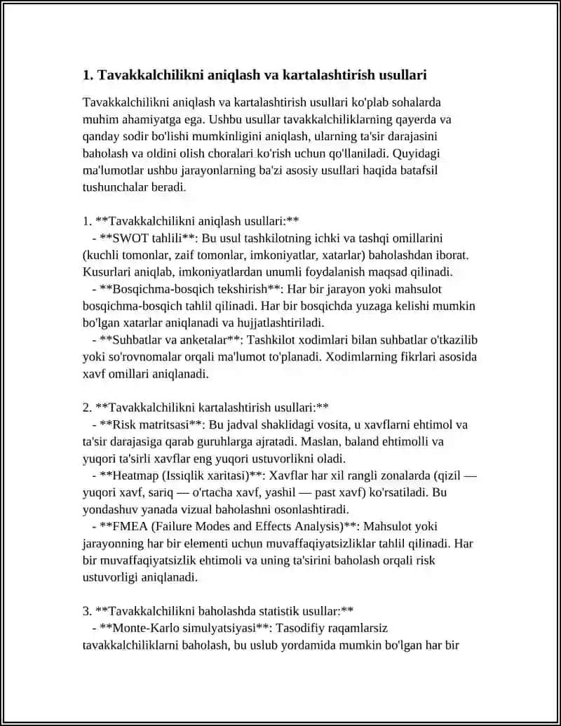 TAVAKKALCHILIKNI O'LCHASH VA UNI PASAYTIRISH YO'LLARI 3