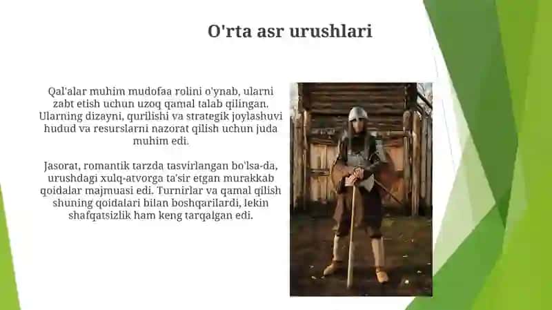 O'rta asr urushlari 3
