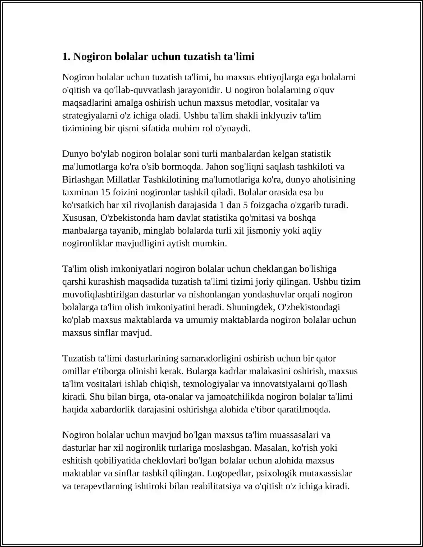 Nogiron Bolalar Uchun Tuzatish Tarbiyaviy Ish Vositasi 3