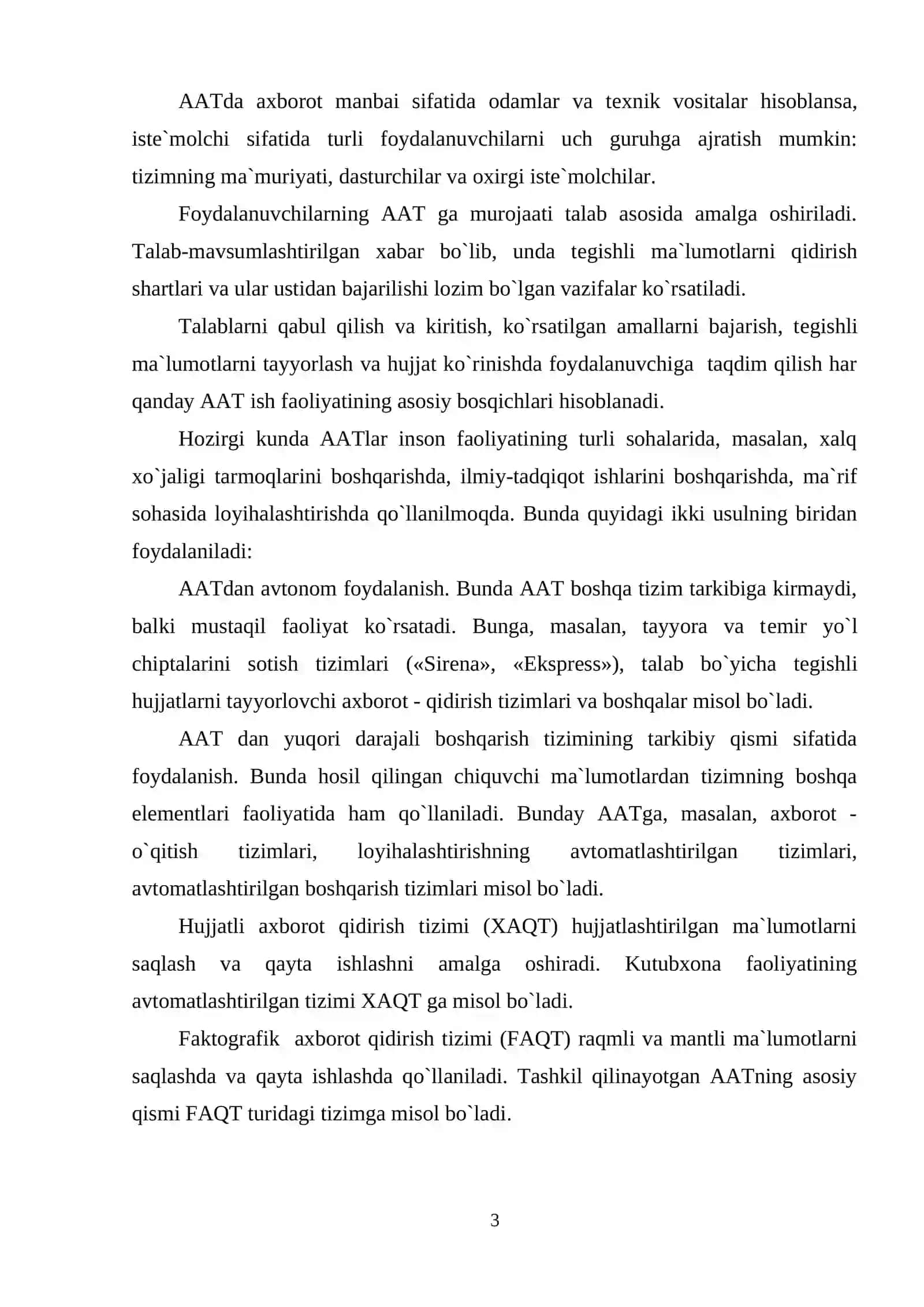 Iqtisodiy ma`lumotlarni qayta ishlash 3