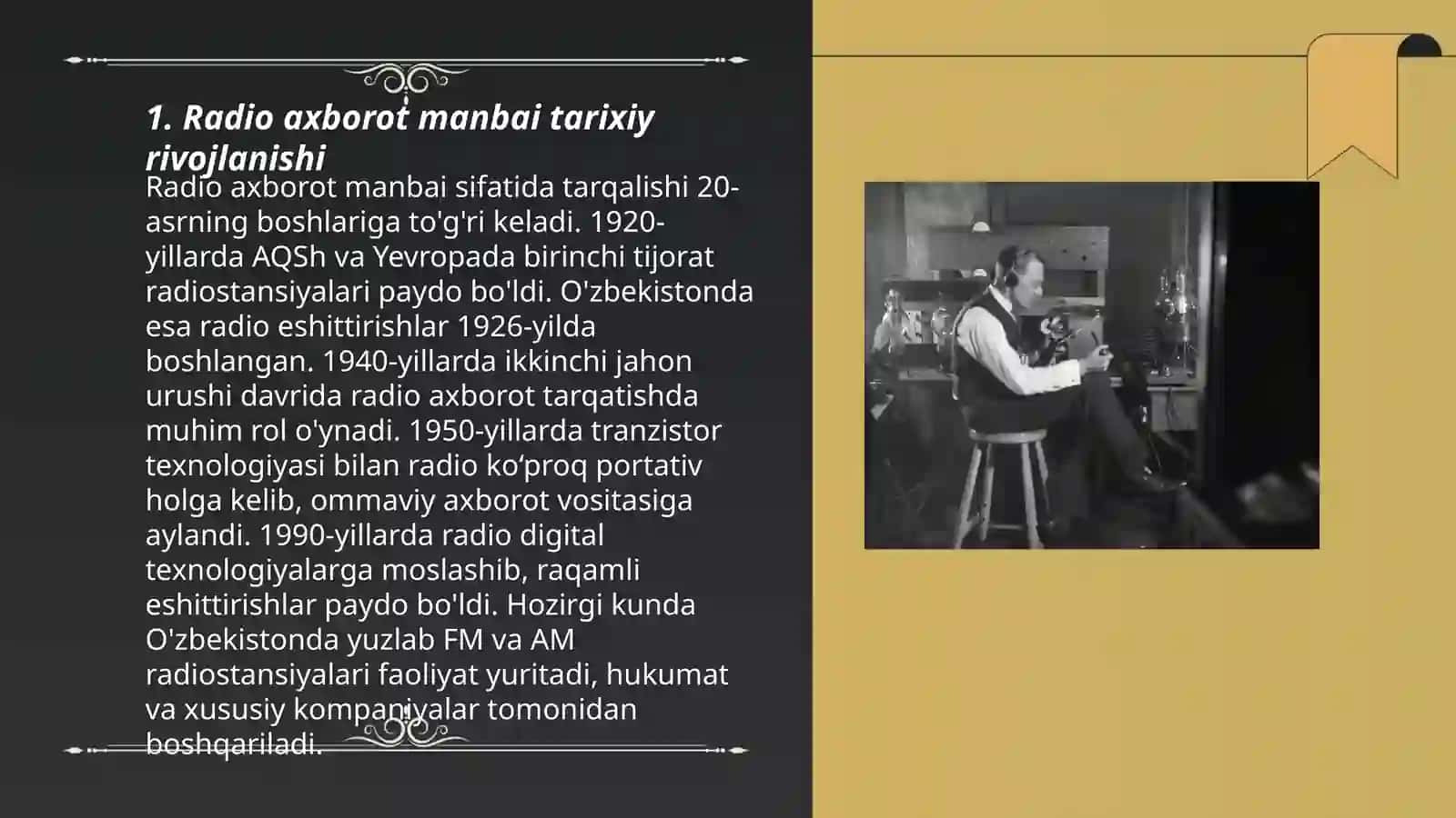Radio axborot manbai 3
