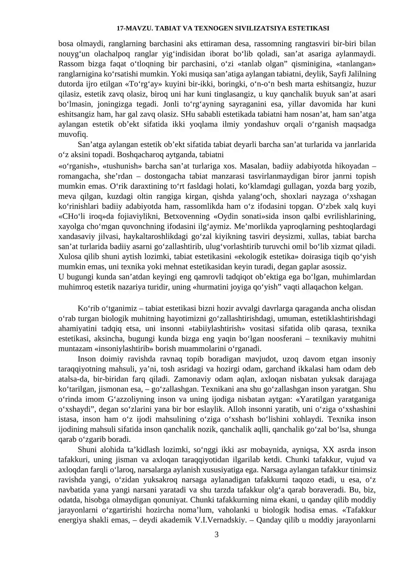 TABIAT VA TEXNOGEN SIVILIZATSIYA ESTETIKASI 3