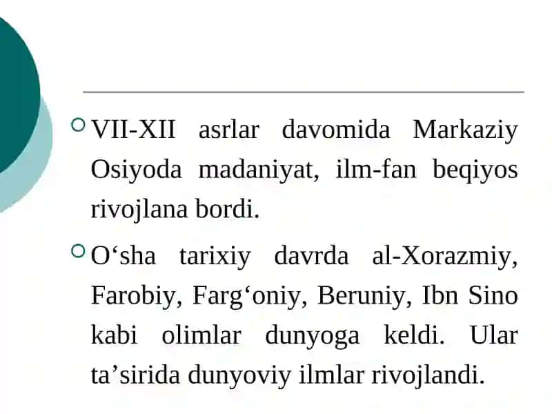 SHARQ UYG‘ONISH DAVRIDA TA’LIM VA TARBIYA MASALALARI 3