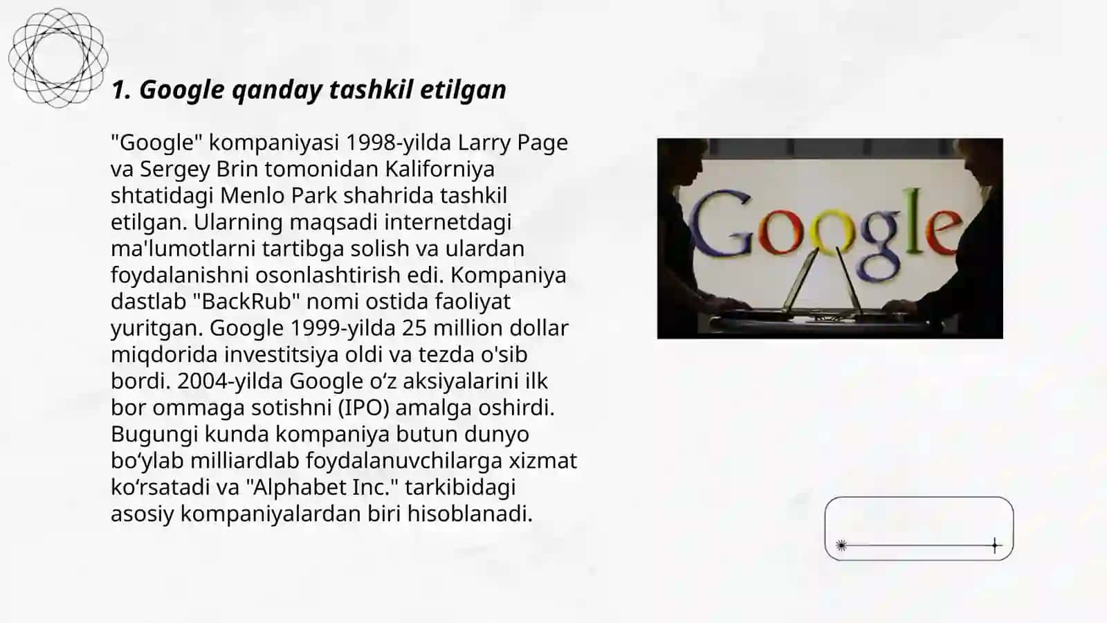 Google kompaniyasi 3