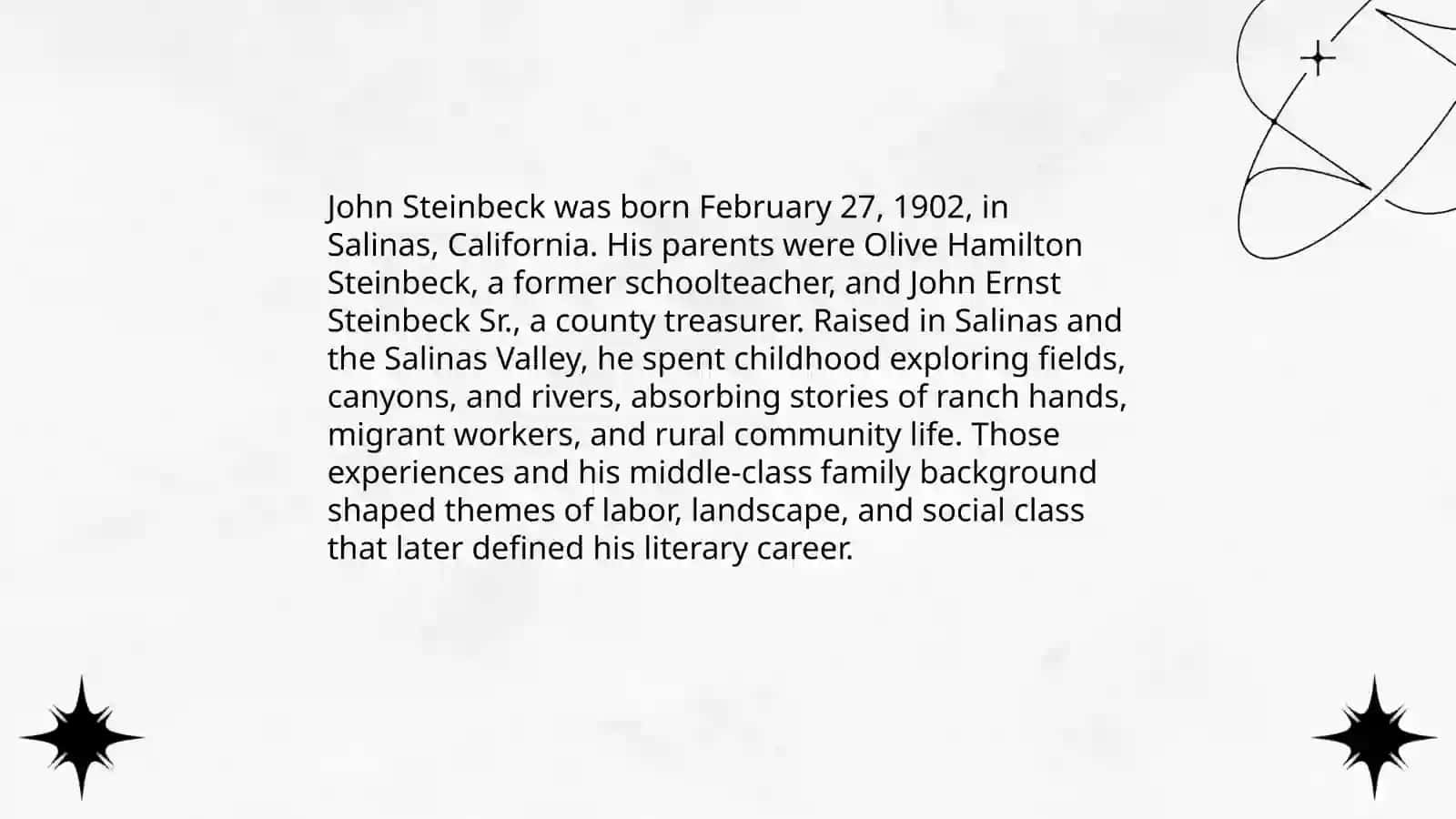 John Steinbeck 3