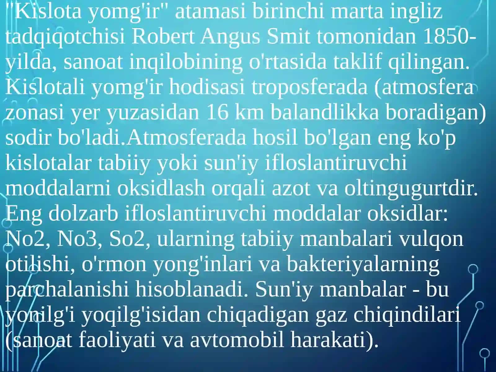 Kislota yomg'ir 3