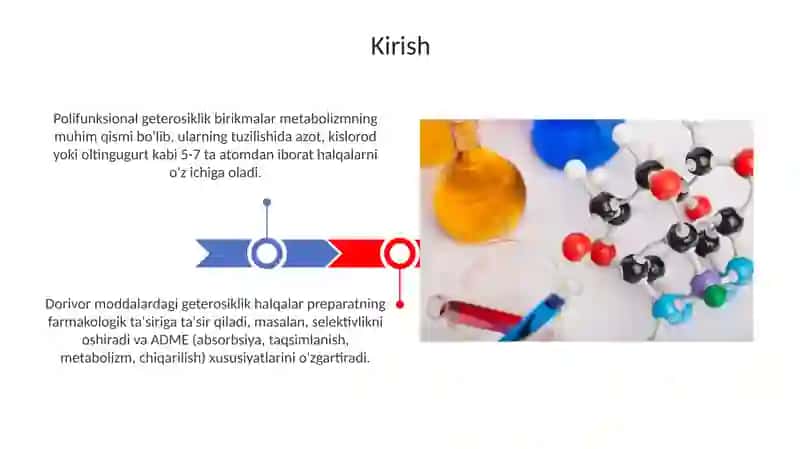 Poli- va geterofunksional birikmalar- metobolitlar va dorivor moddalar sifatida 3
