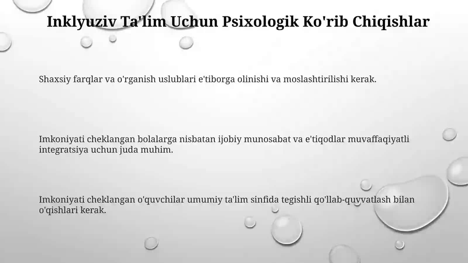 Inklyuziv ta'limni tashkil etishning pedagogik psixologik aspektlari 3