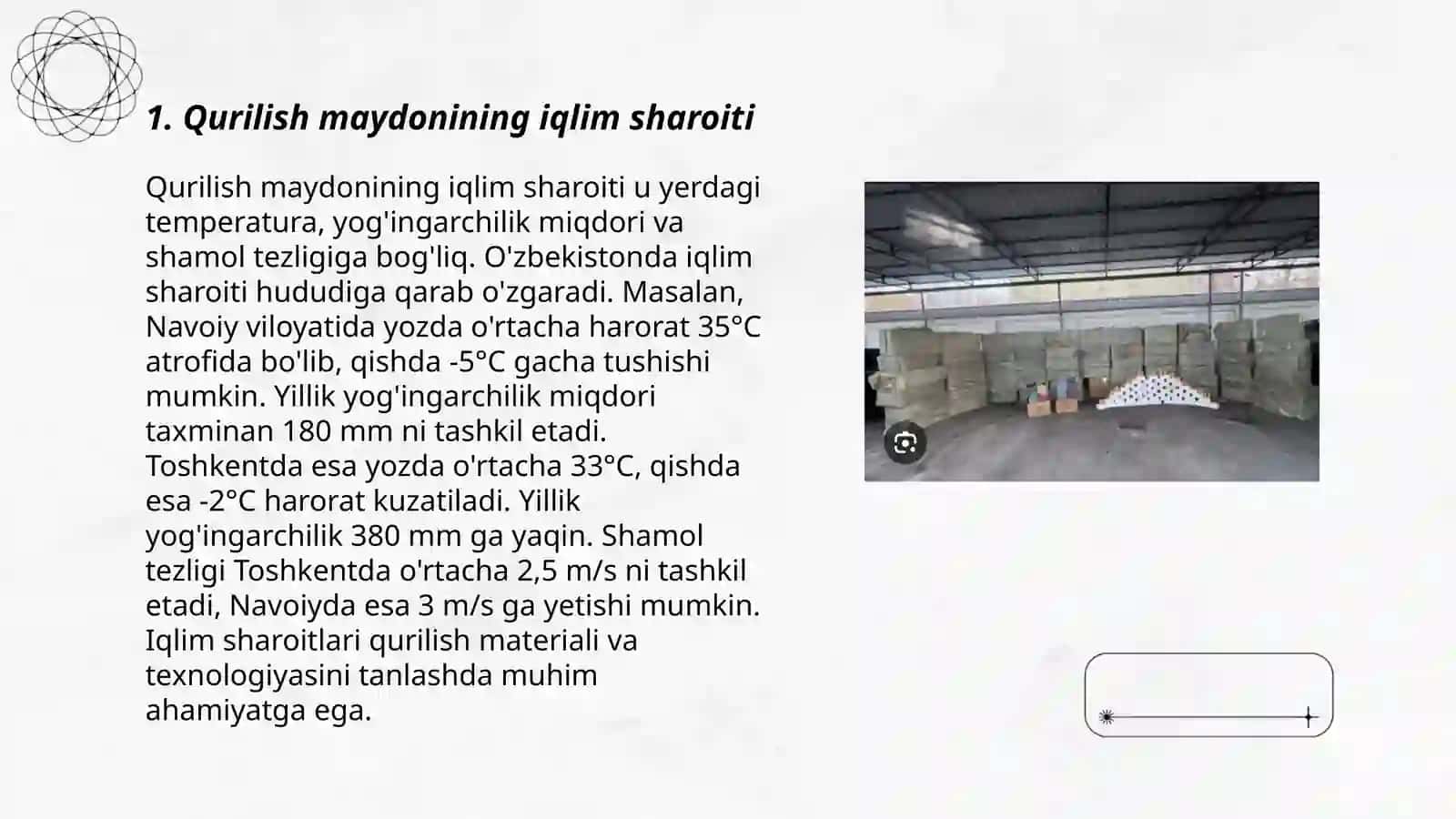 Qurilish maydonining namlik rejimi 3