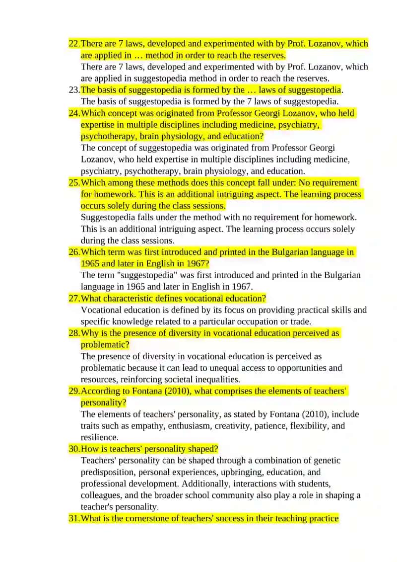 Final Assessment Questions on Teaching Pronunciation 3