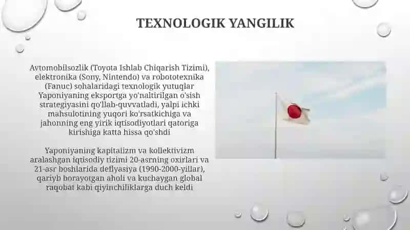 Iqtisodiy tizimlar Yaponiya misolida 3