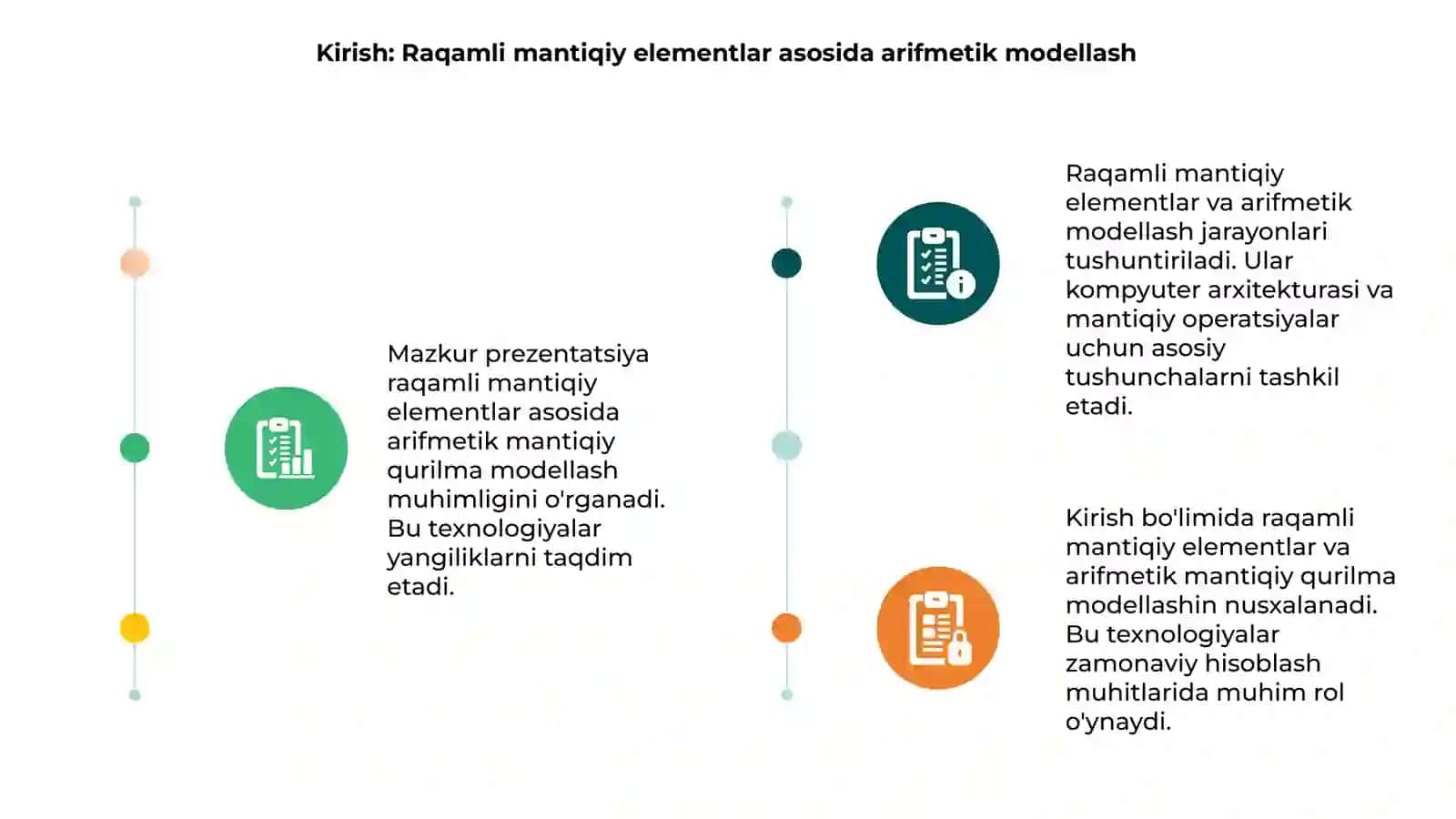 Proteusda raqamli mantiqiy elementlar asosida arifmetik mantiqiy qurilma modeli 3