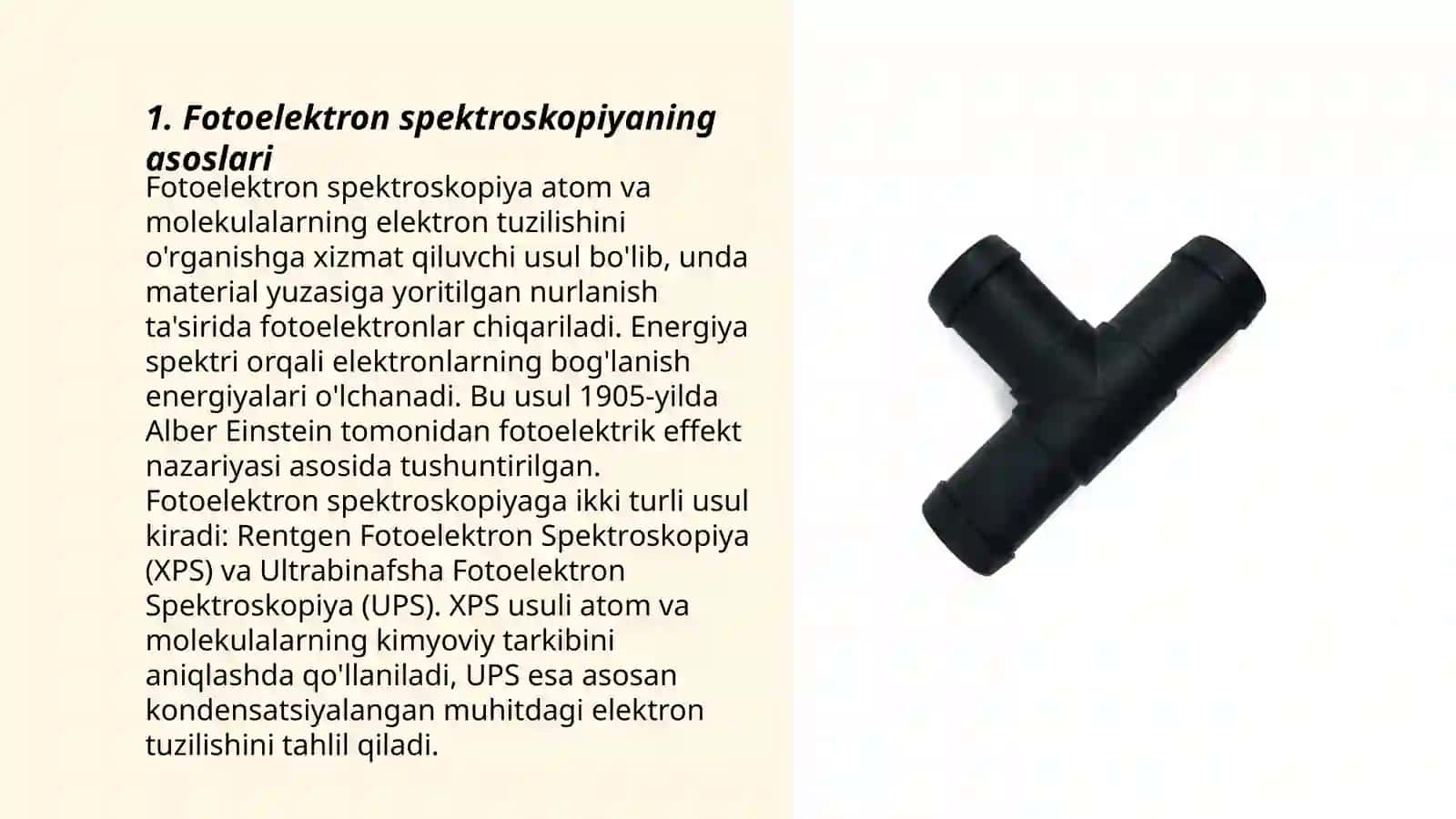 Fotoelektron va rentgenoelektron spektraskopiya 3