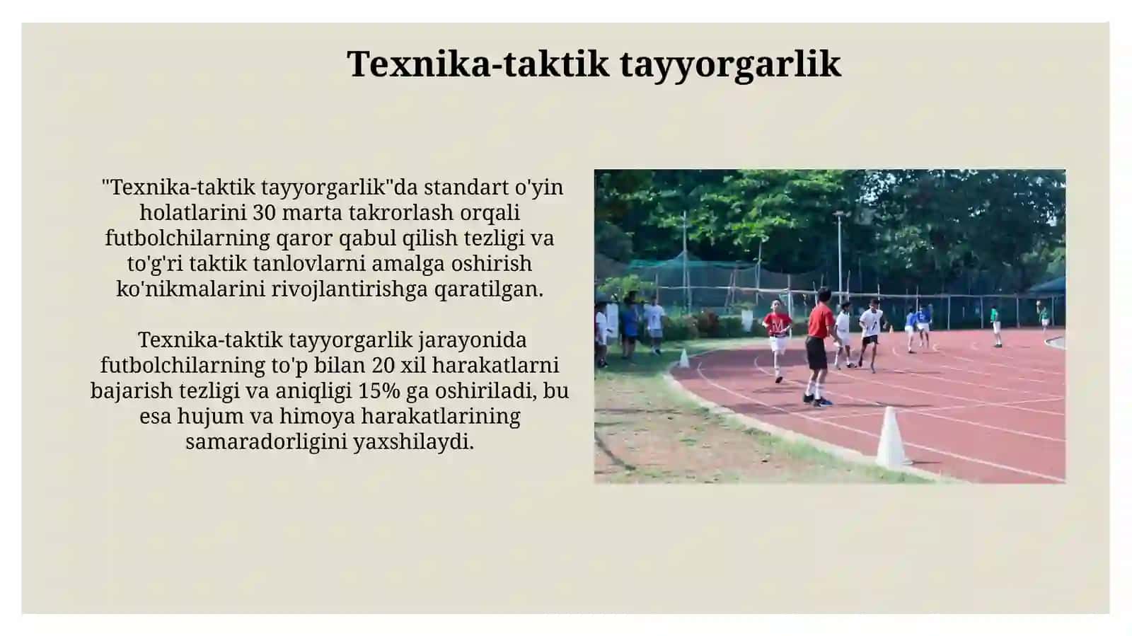 Futbolchilarning maxsus va umumiy jismoniy tayorgarligi 3
