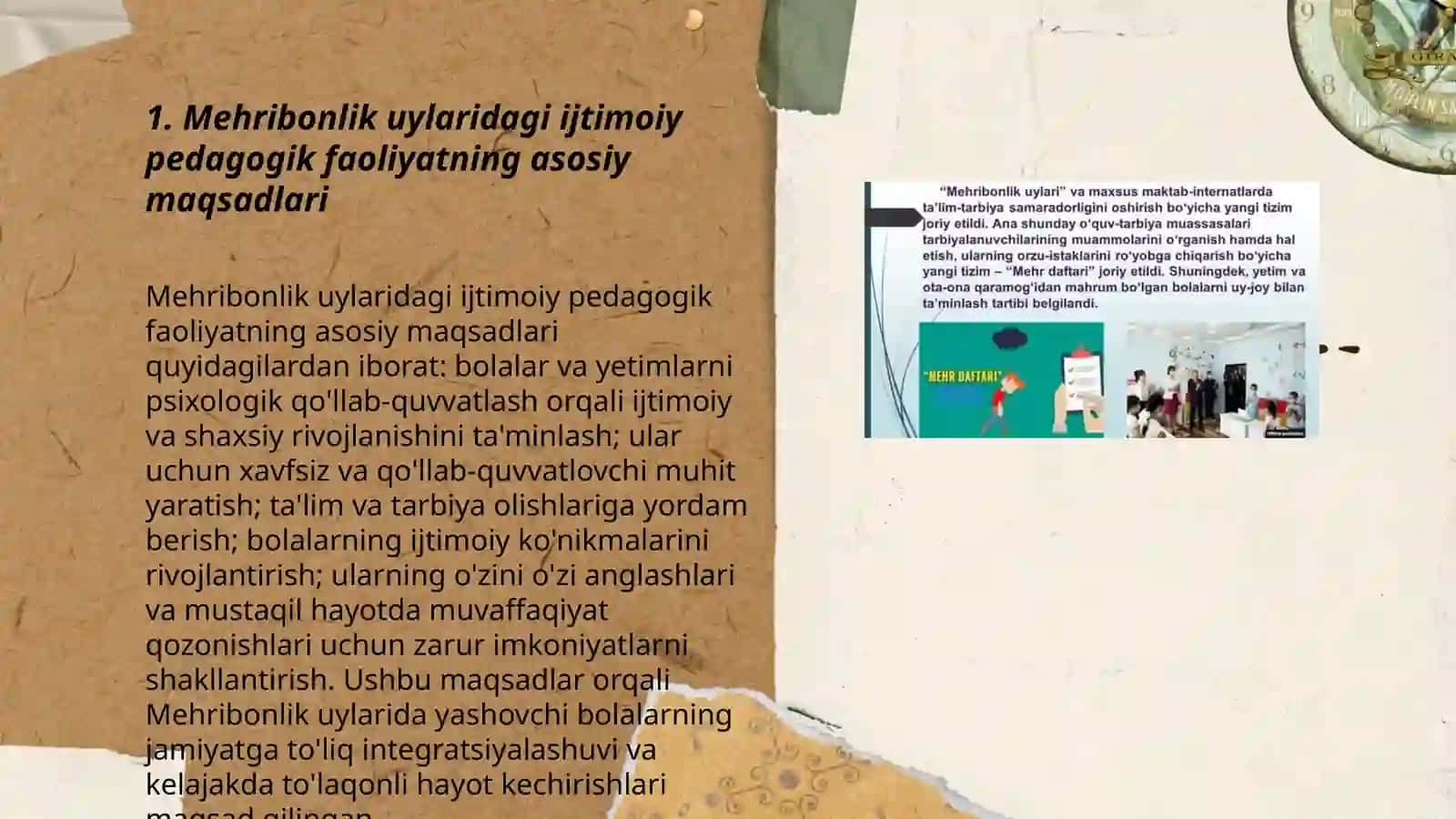 Mehribonlik uylaridagi ijtimoiy pedagogik faoliyat 3