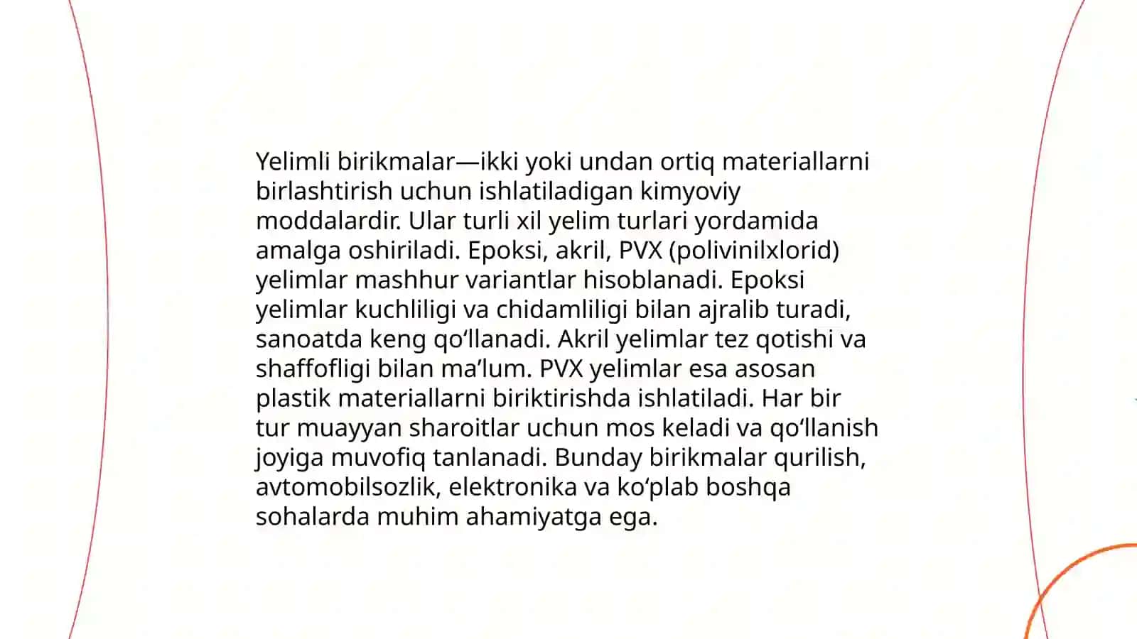 Yelimli va Tig‘izlik Asosidagi Birikmalar va Ular Teorik asoslari 3
