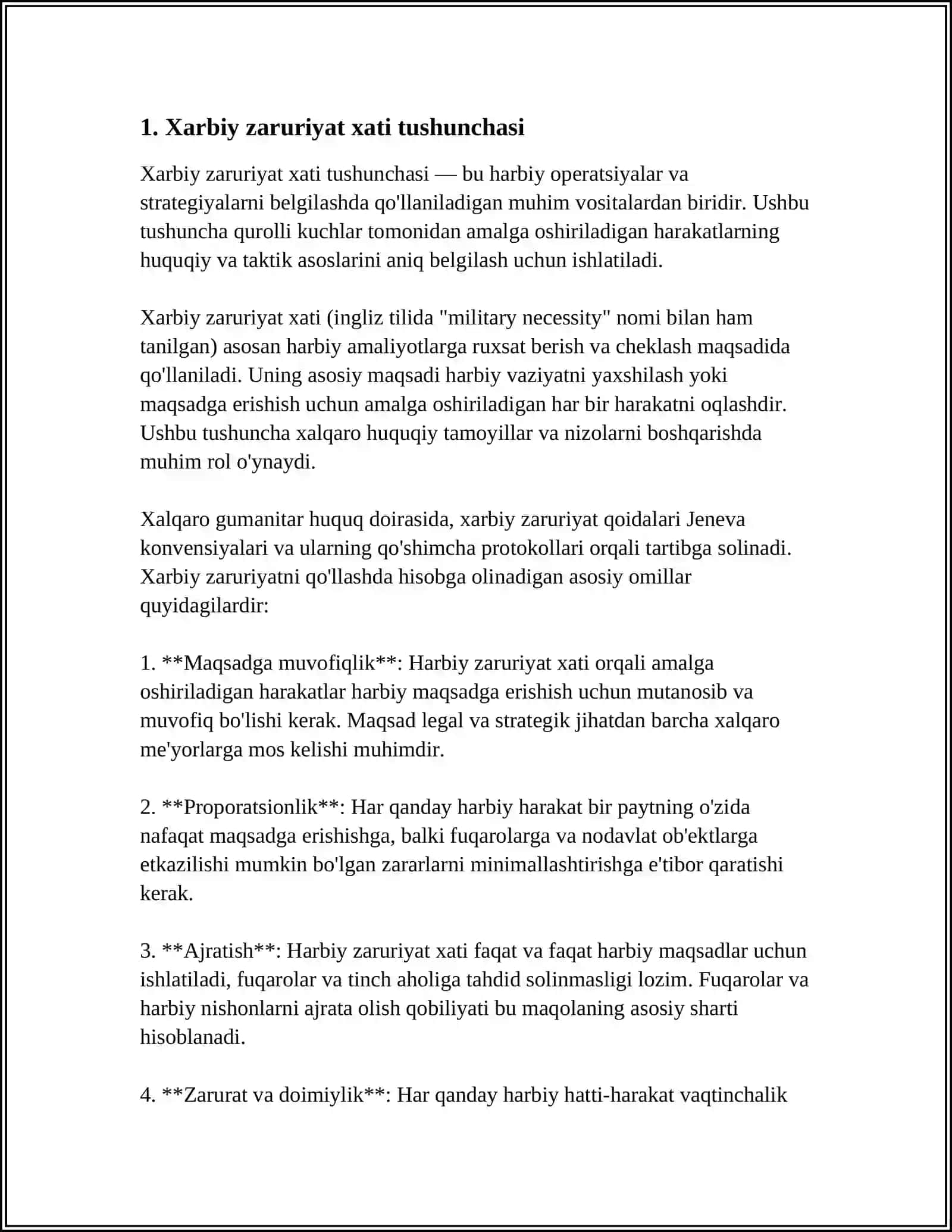 XARBIY ZARURIYAT XATI XARAKATI VA ULARNI JANGDA QULLASH 3