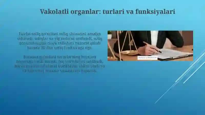 Vakolatli Organlarning Soliqqa oid Qonunuzarliklarni Bartaraf etishdagi Giroli 3