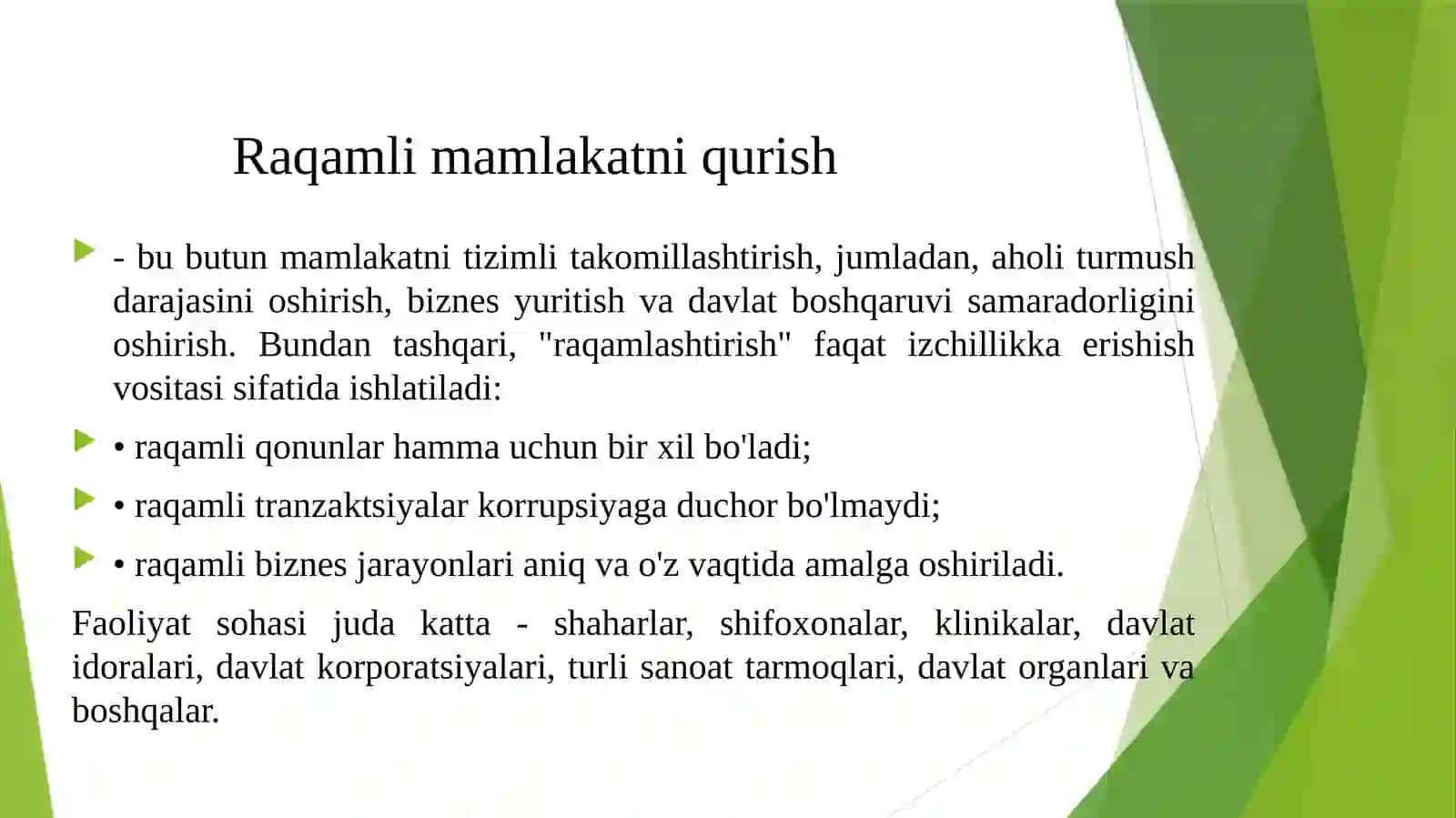 Raqamli mamlakatni qurish 3