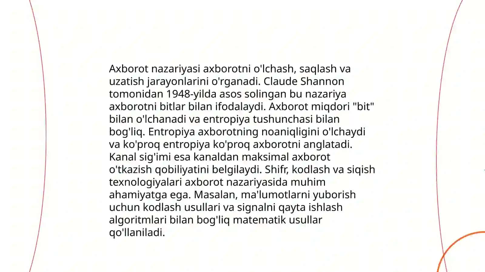 Axborotlarni kodlash 3