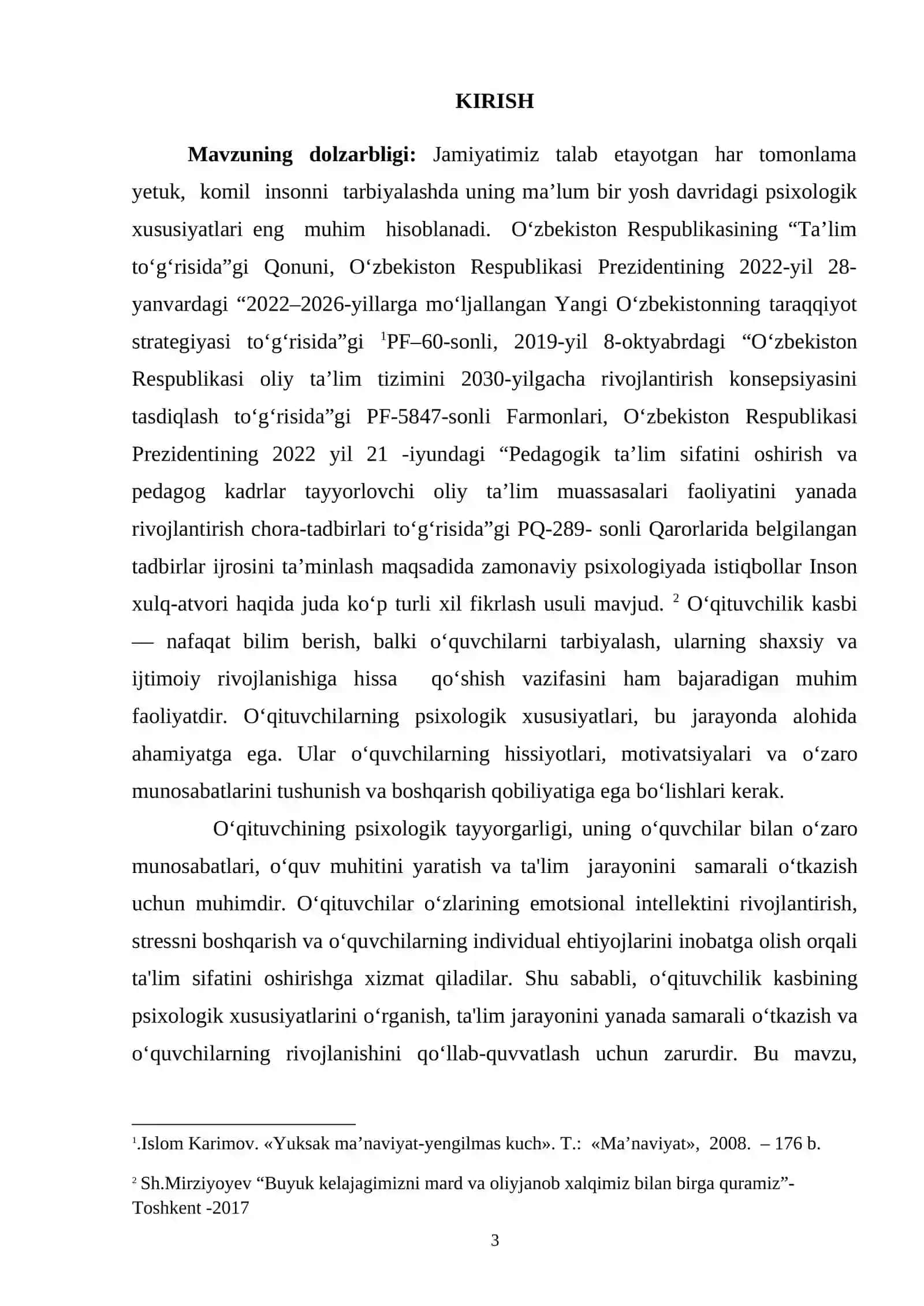 O‘qituvchilik kasbining psixologik xususiyatlari 3