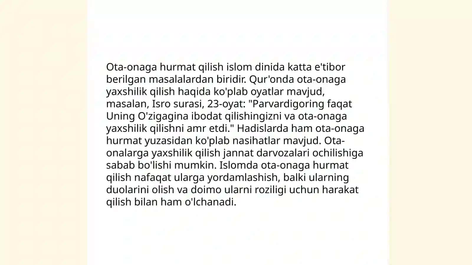Imom Buxoriyning "al adab al mufrat asari 3
