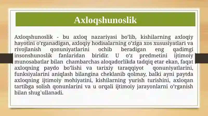 Axloqshunoslikfalsafasi(Etika) 3