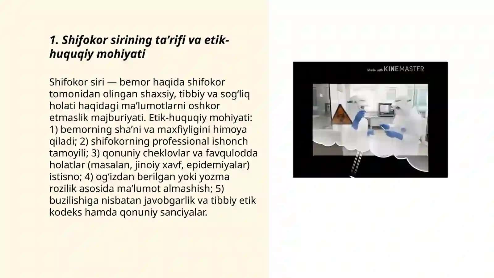 Shifokor siri ‘’muammosining etik-huquqiy jihatlari 3