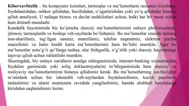 Milliy kiberxavfsizlik va axborot xavfsizligi strategiyalari 3
