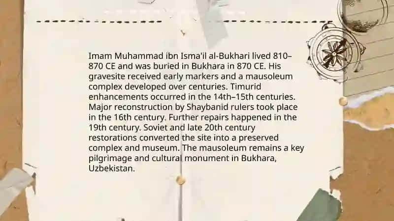 The Mausoleum of Imam al-Bukhari 3