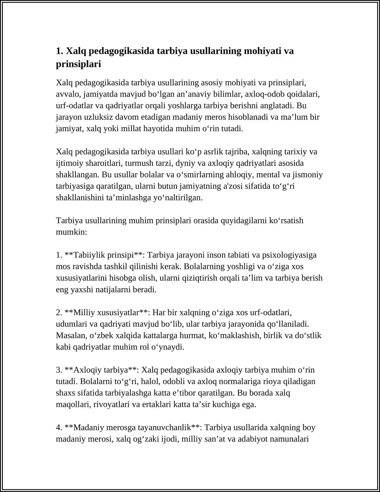 XALQ PEDAGOGIKASIDA TARBIYA USULLARI 3
